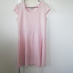 Light pink mini dress